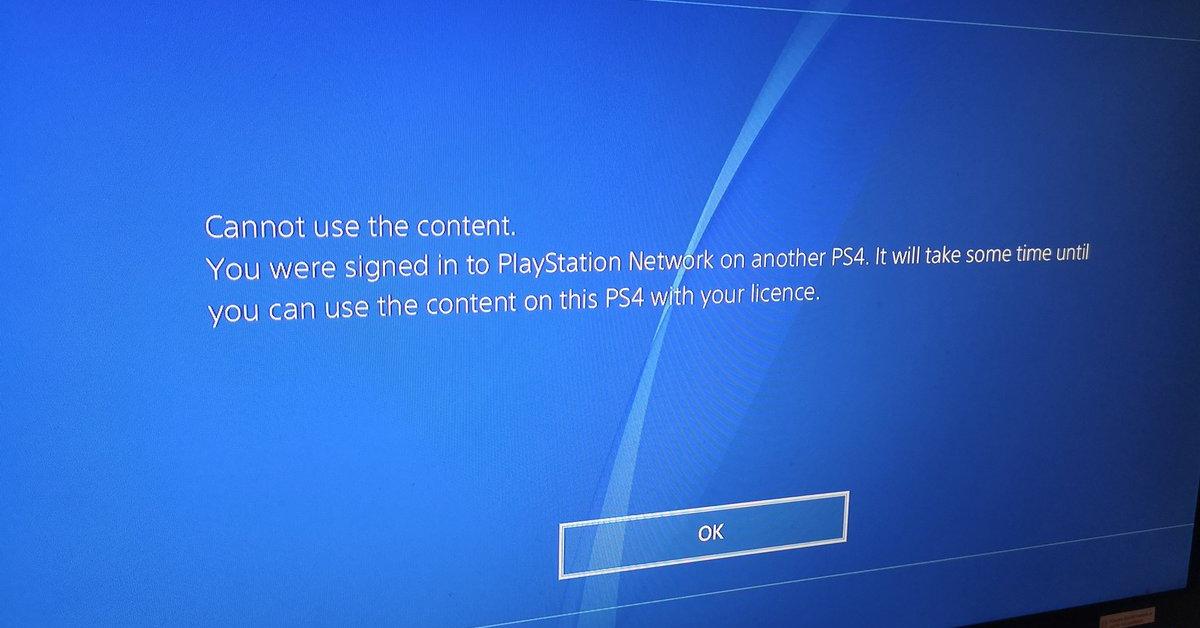 games are locked on ps4