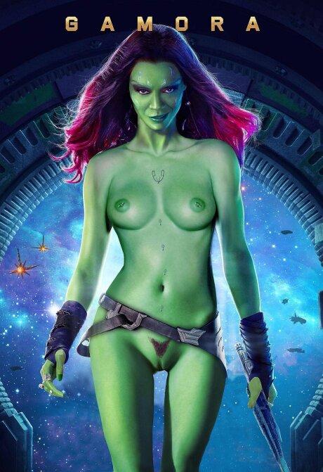 gamora nude