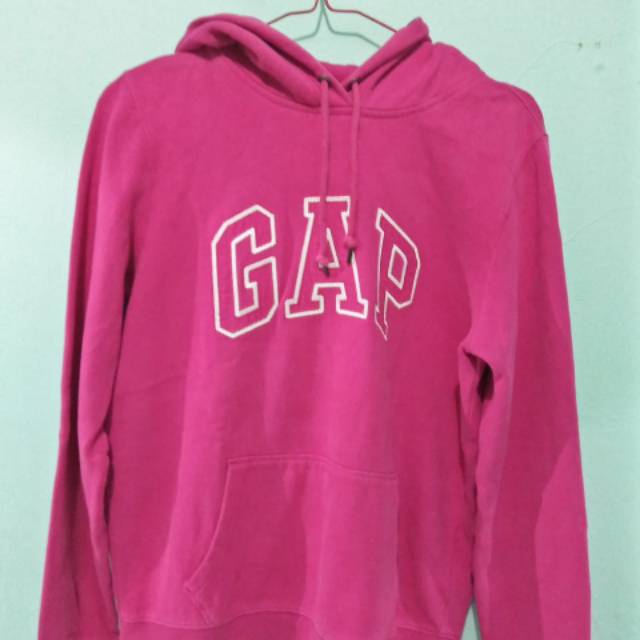 gap hoodie pink