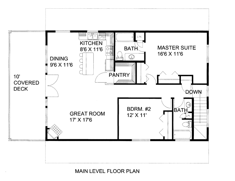garage apartment layout
