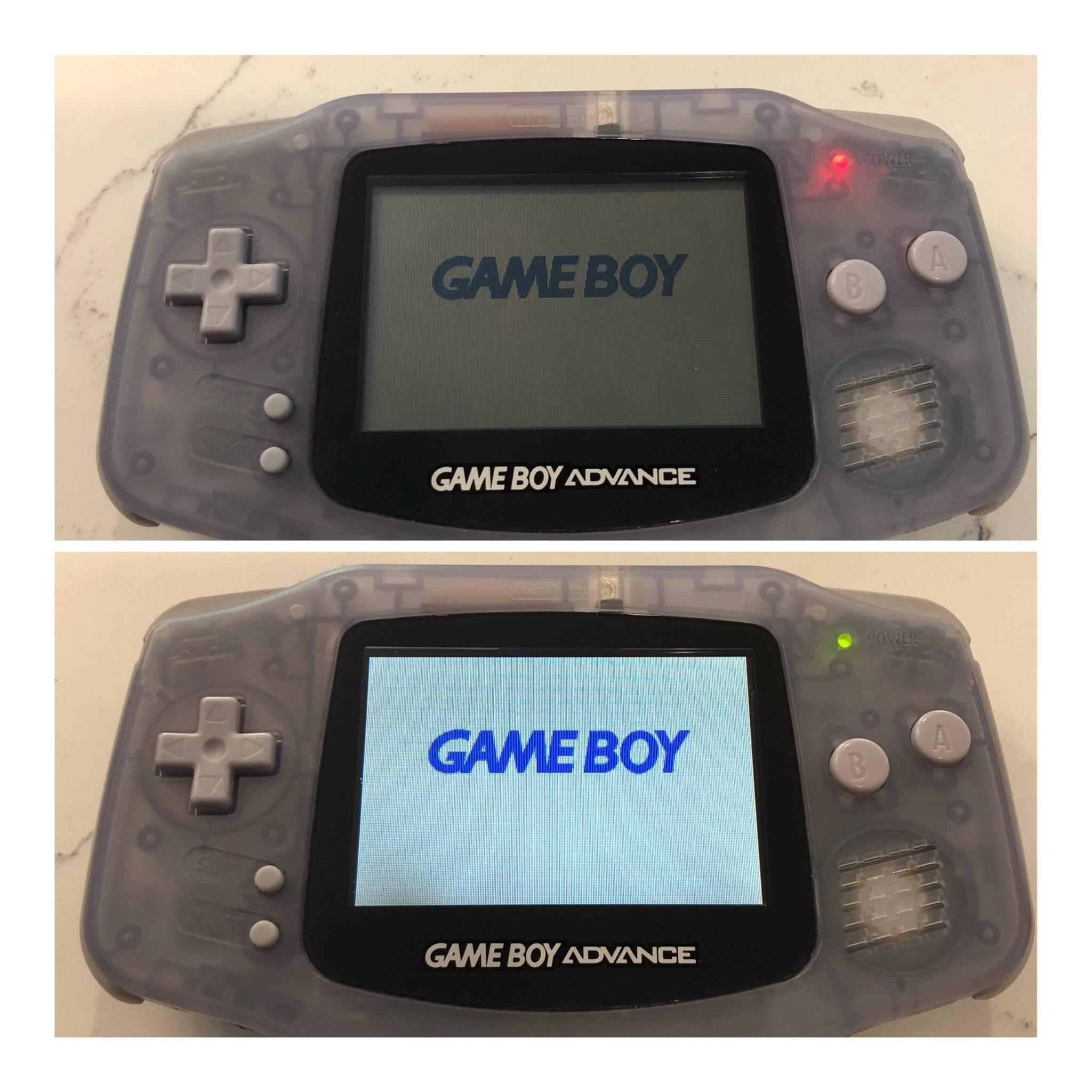 gba screen brightness