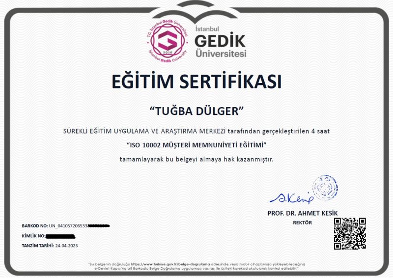 gedik üniversitesi sem