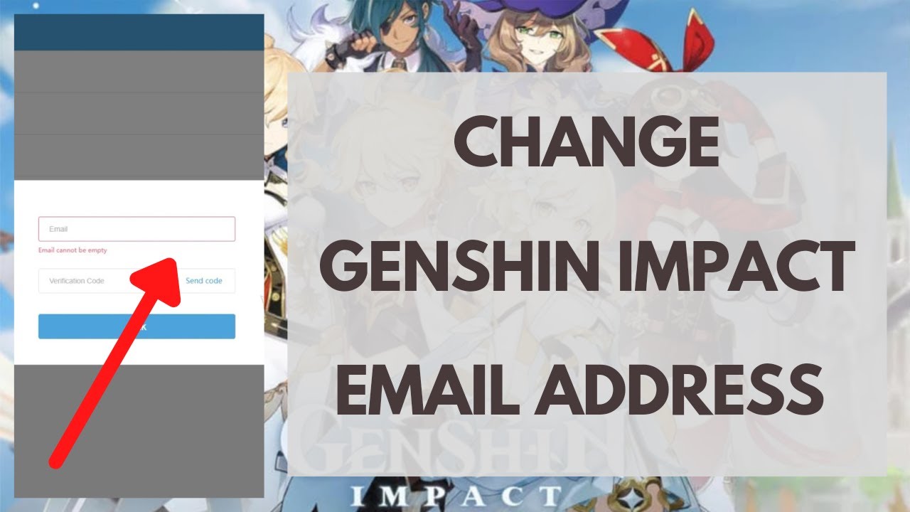 genshin impact changing email