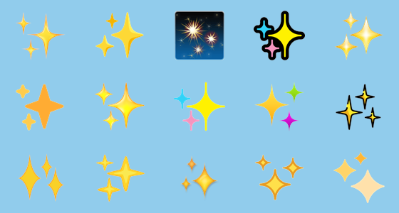 glitter emoji copy and paste