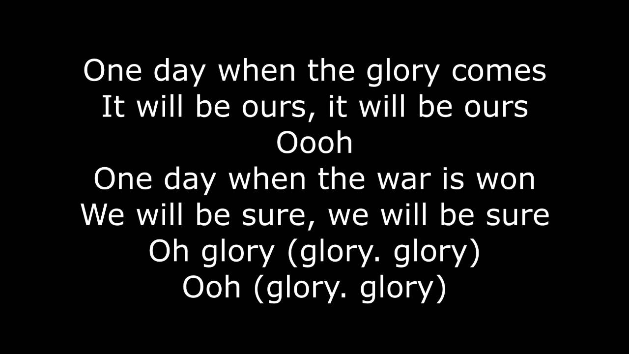glory lyrics
