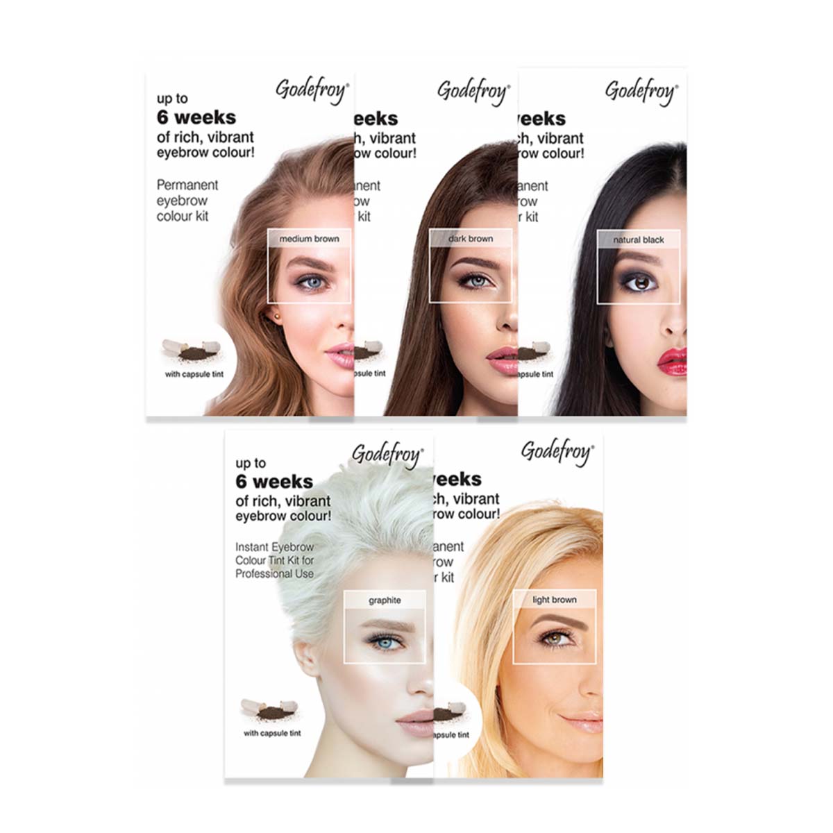 godefroy eyebrow tint colors