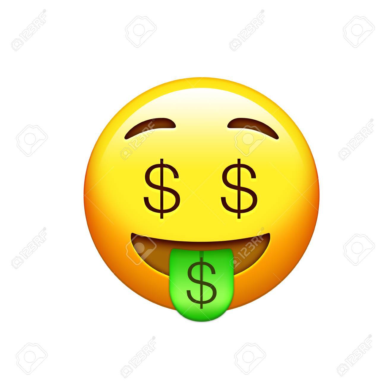 gözleri dolar emoji