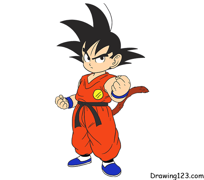 goku drawing