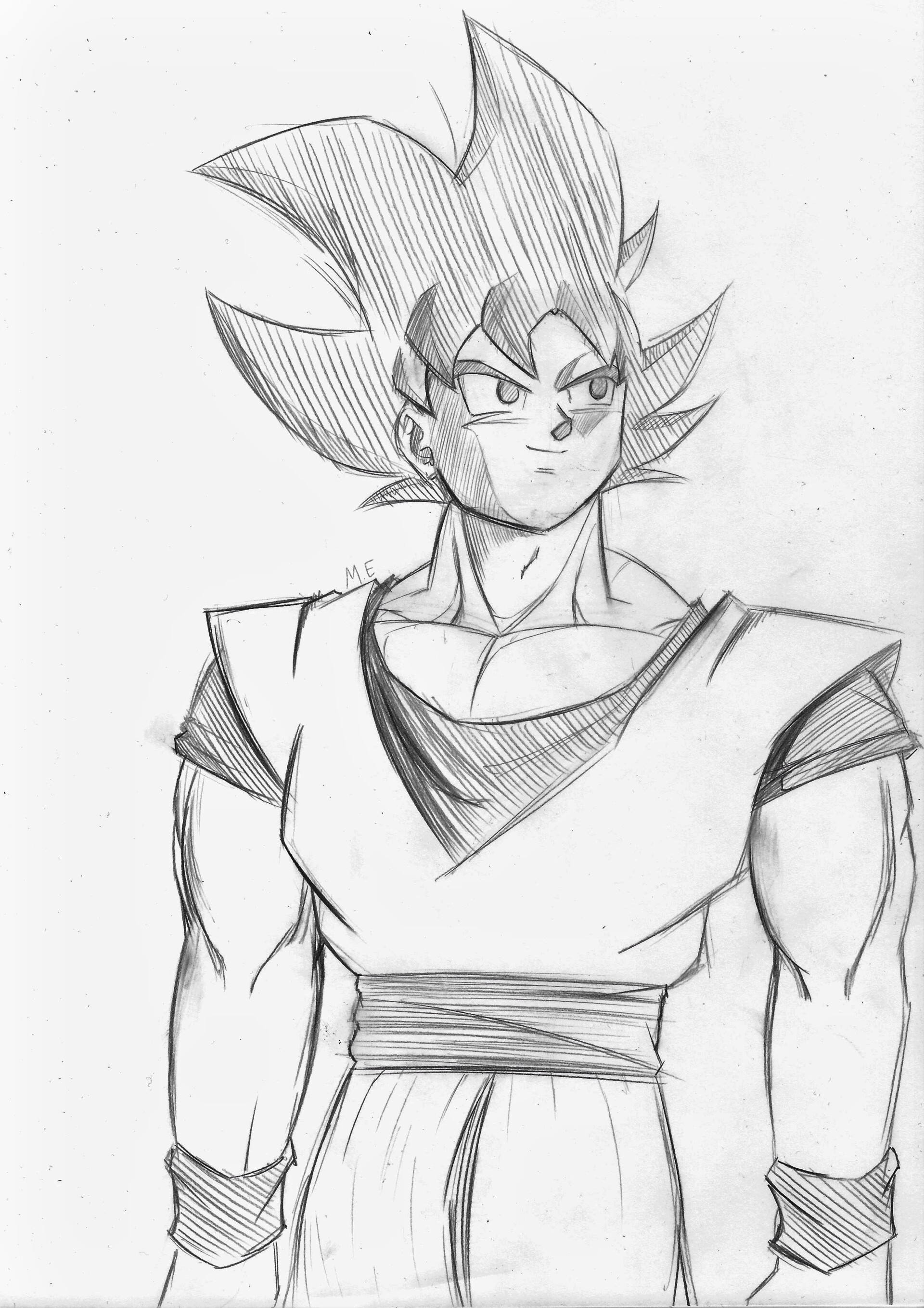 goku sketch