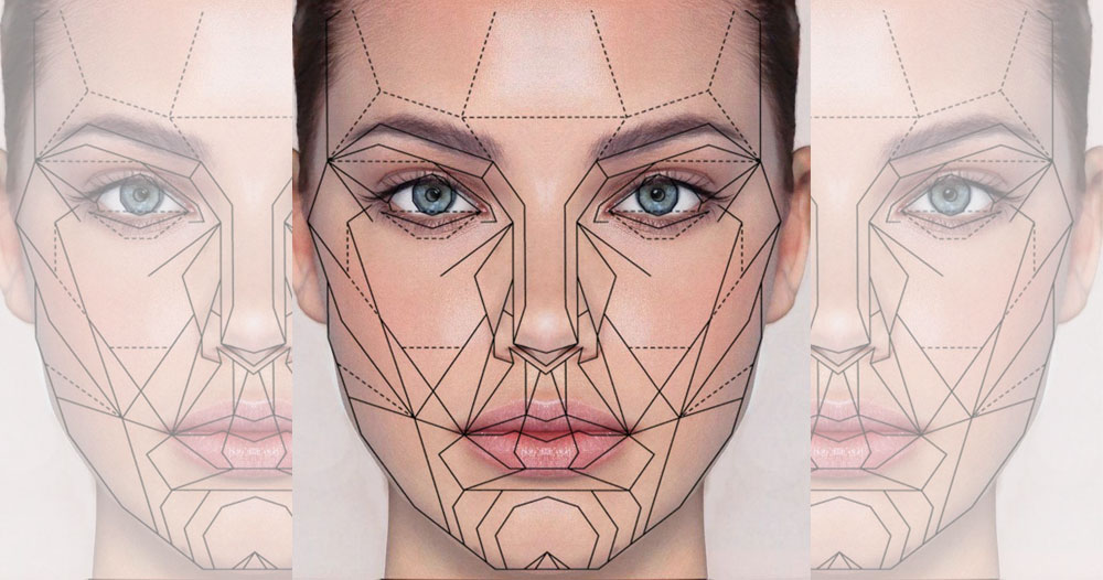 golden ratio test face