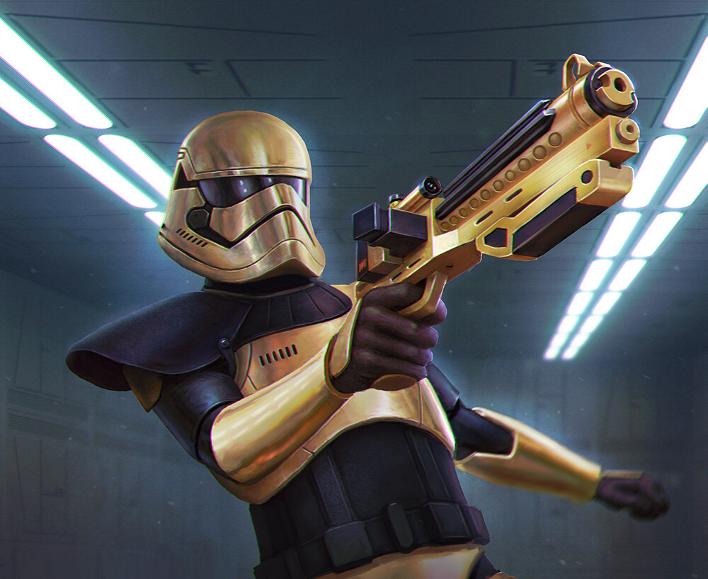 golden storm trooper