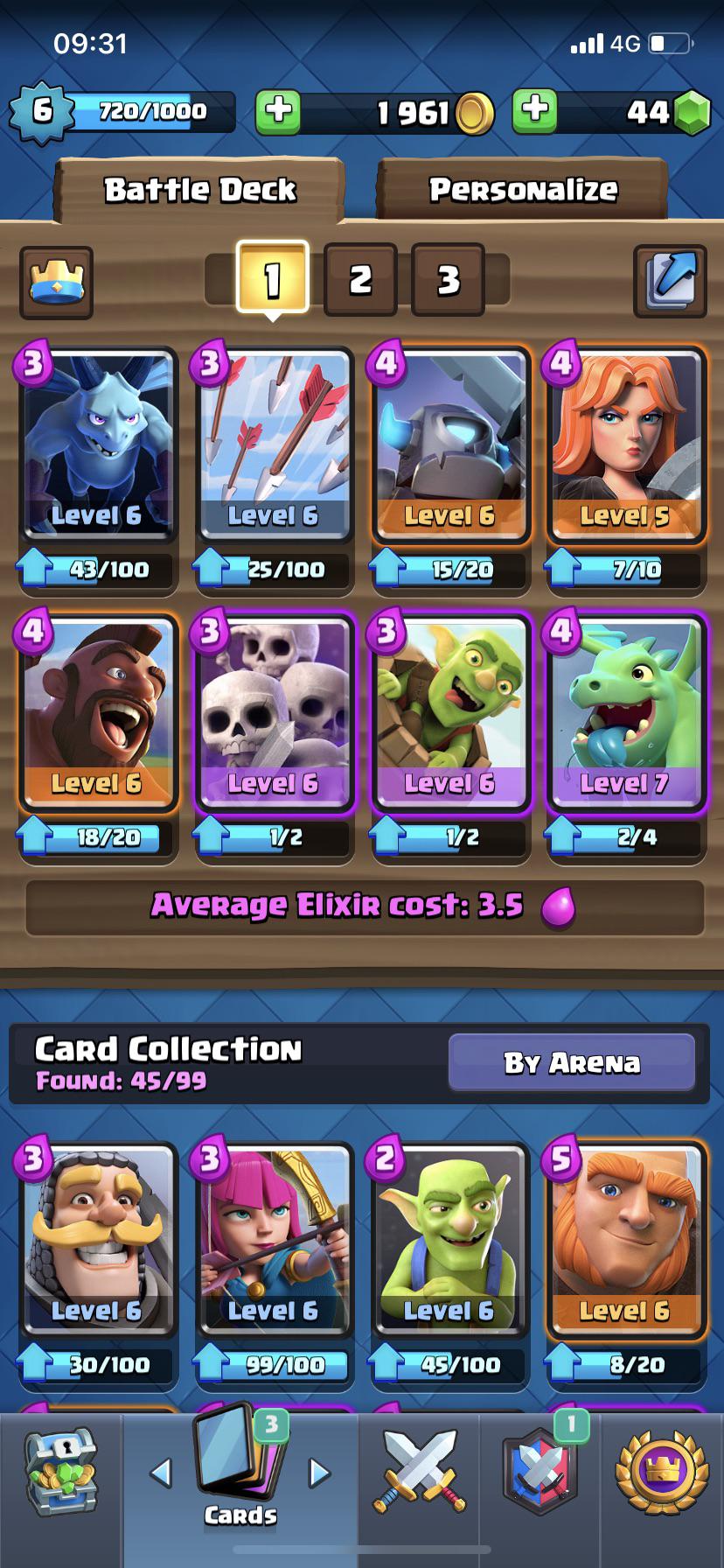 good decks for arena 6