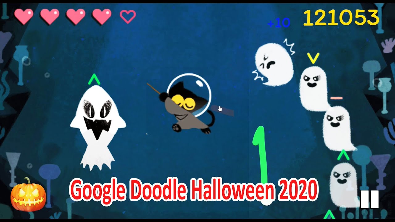 google doodle halloween 2020