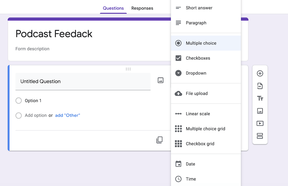 google drive survey