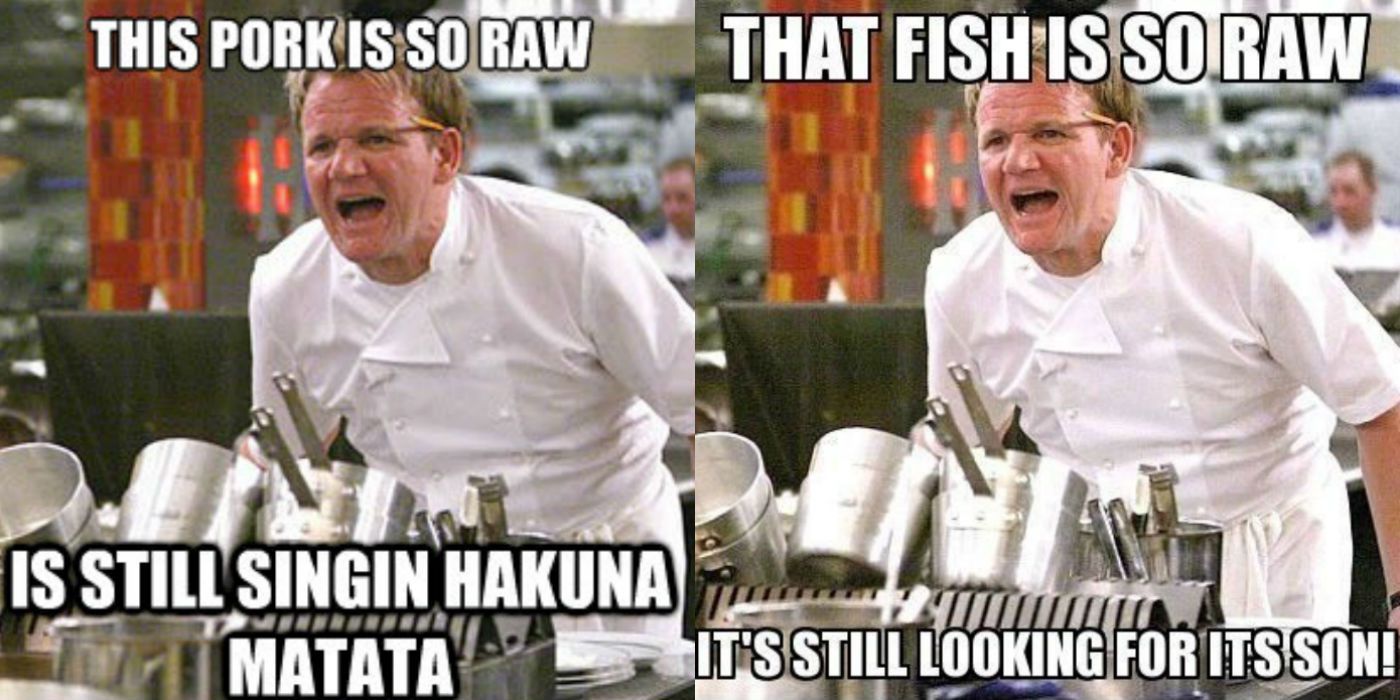 gordon ramsay memes raw