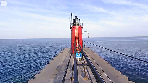 grand haven south pier webcam