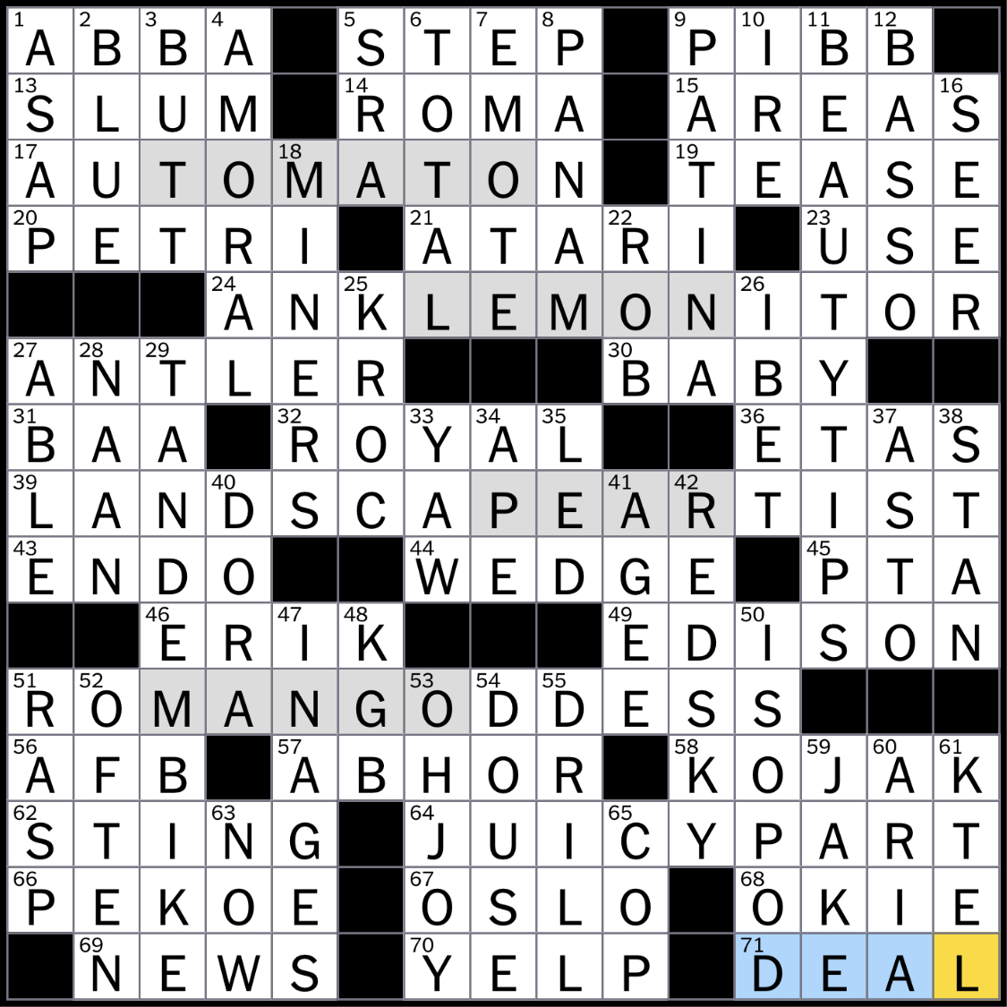 grape refuse crossword