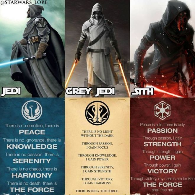 grey jedi code