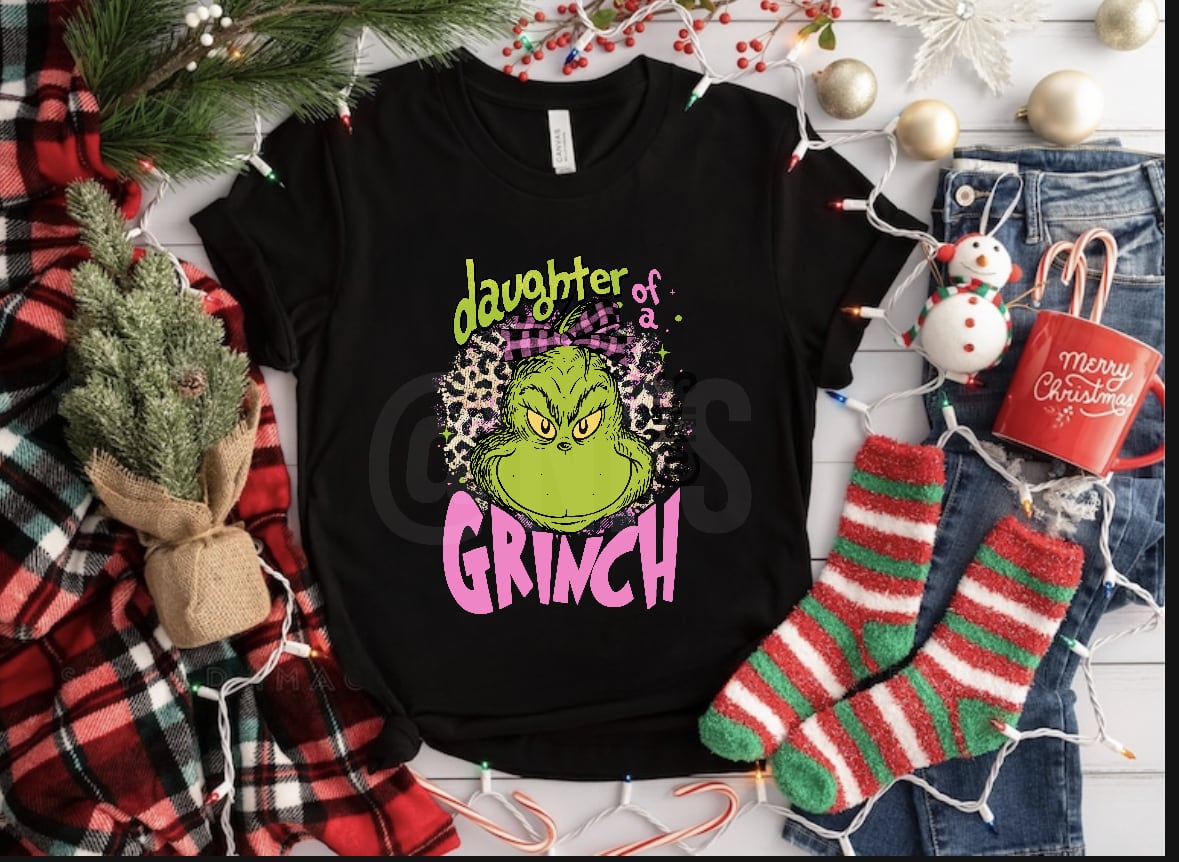 grinch kid shirt