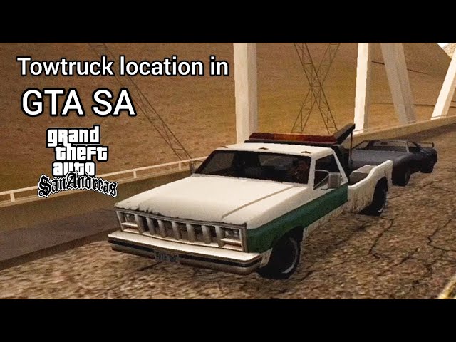 gta san andreas tow truck