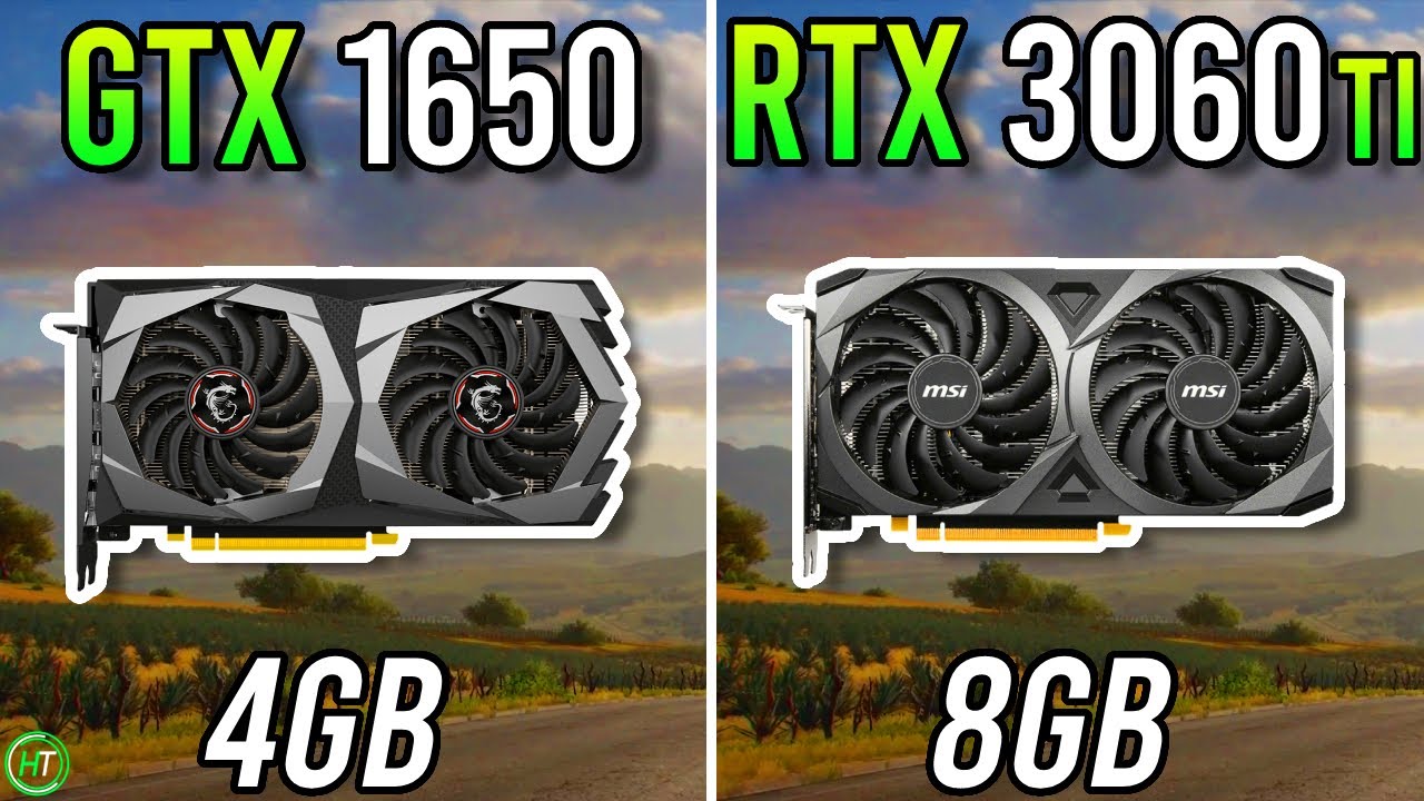 gtx 1650 vs rtx 3060