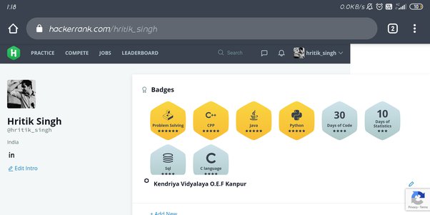 hackerrank badges