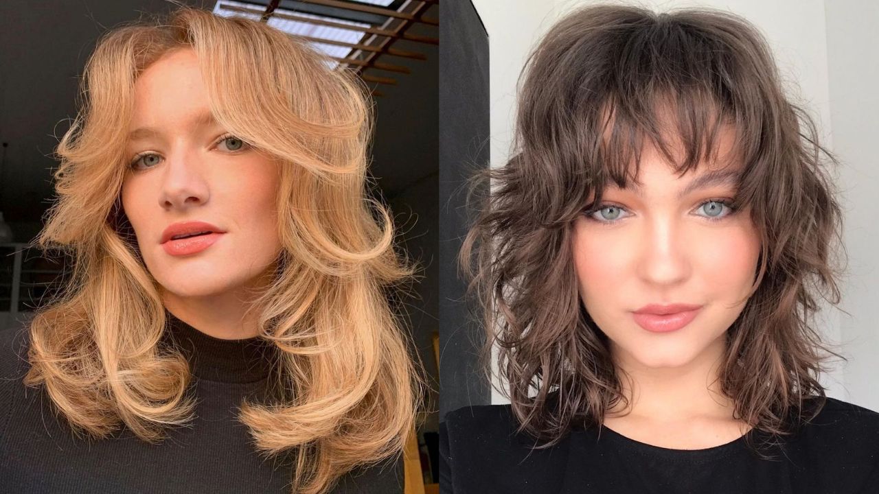 haircuts with bangs and layers