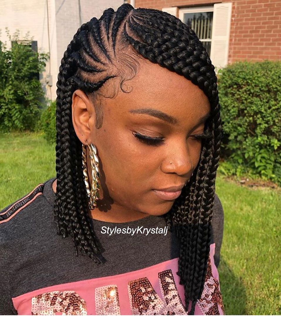 hairstyles in cornrows