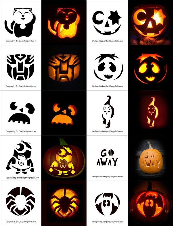 halloween pumpkin carving patterns