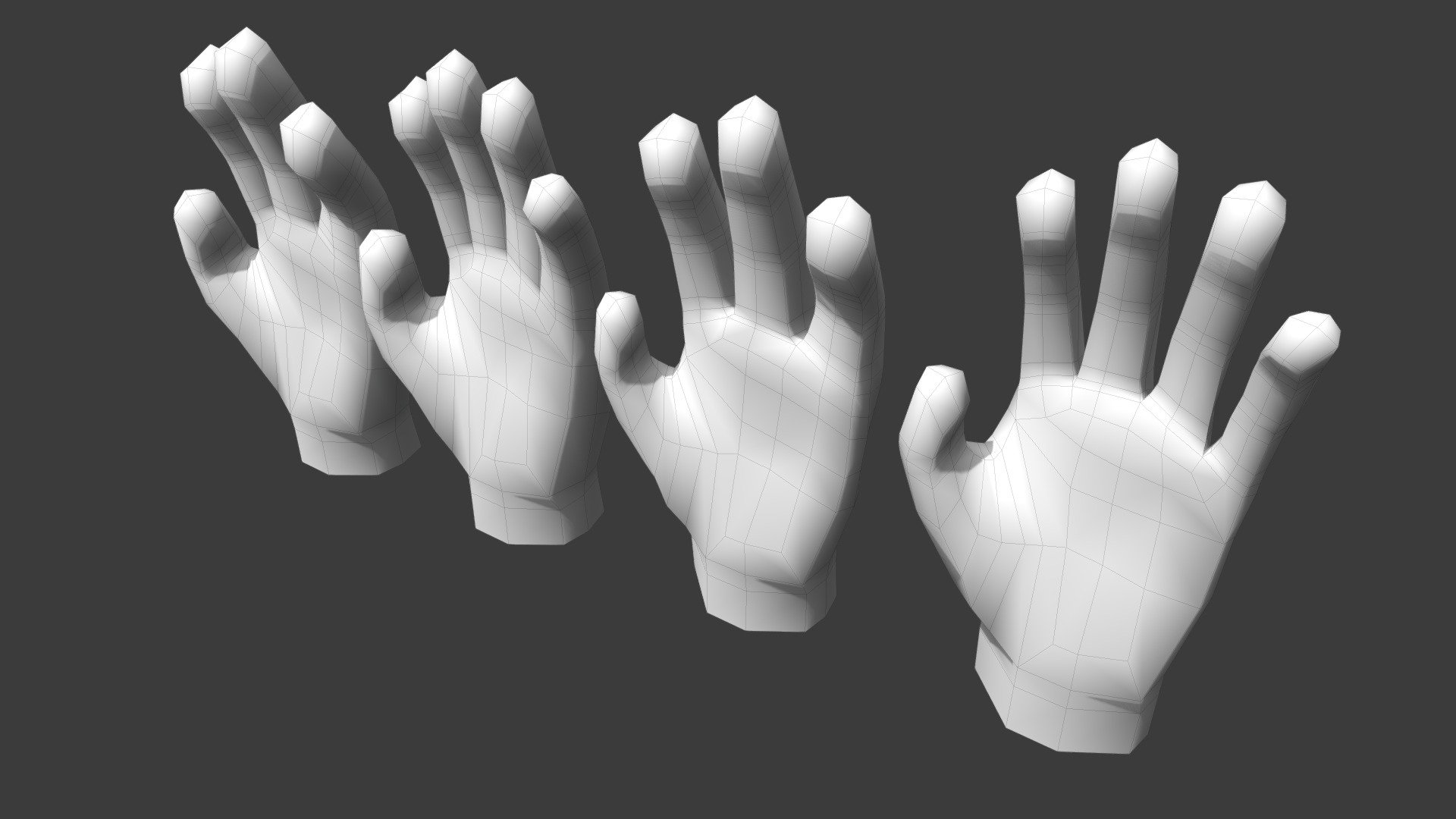 hand 3d model free download