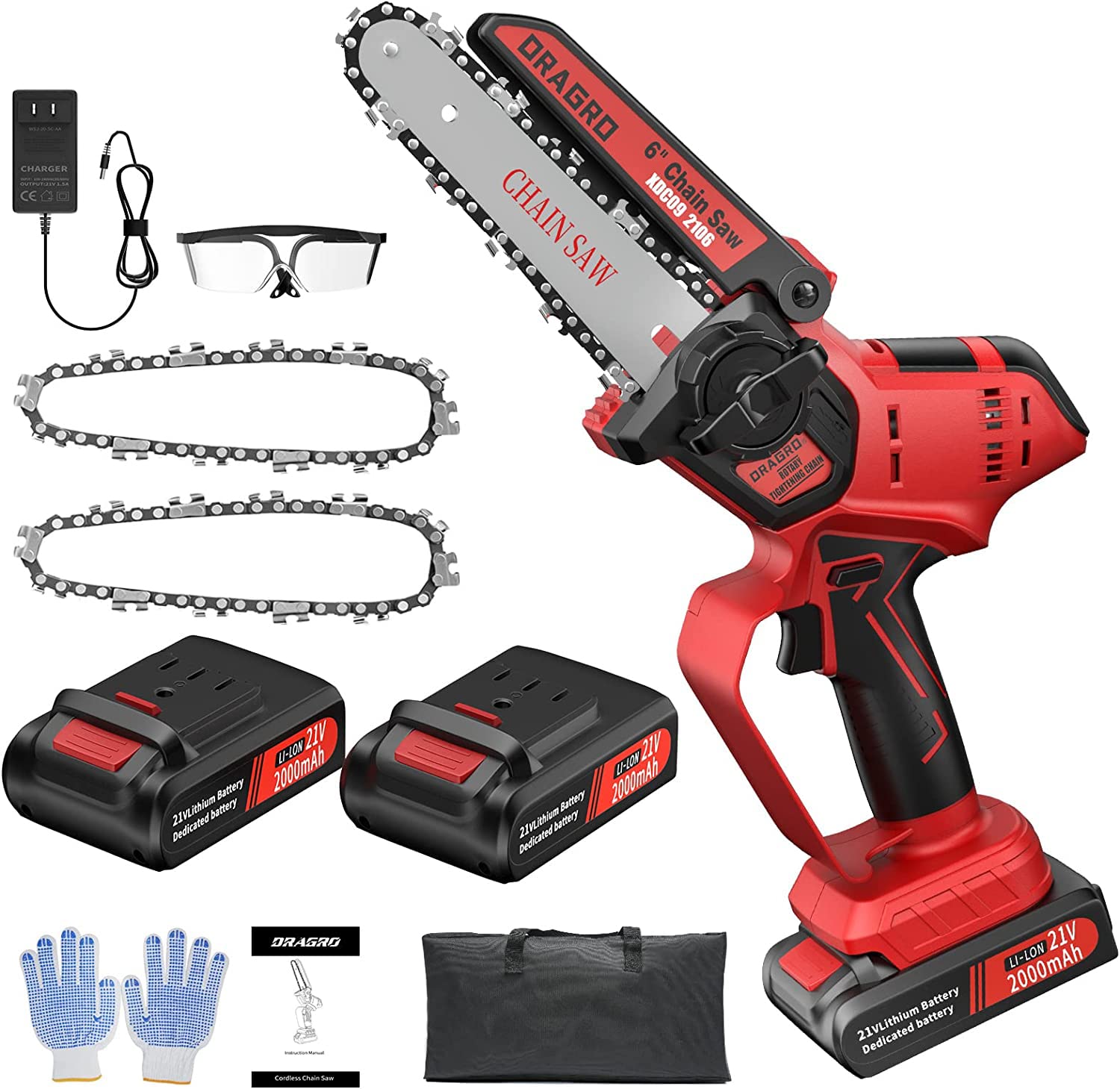 hand held chain saw