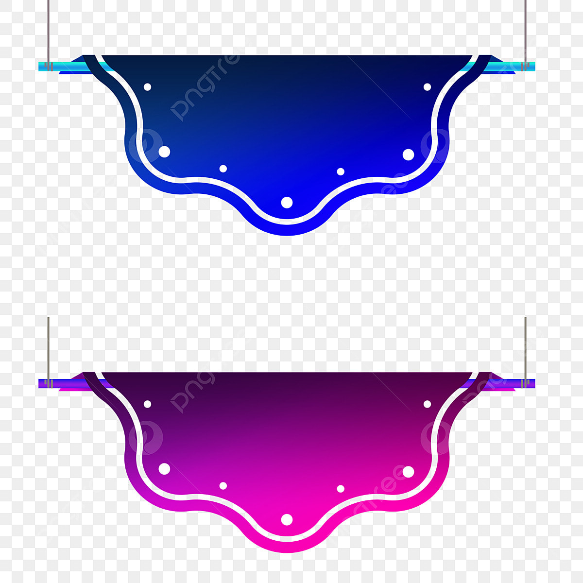 hanging banner png