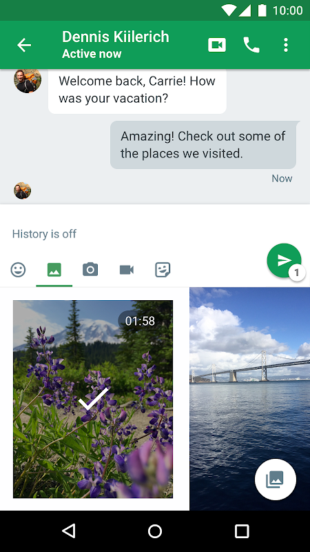 hangouts اصدار قديم