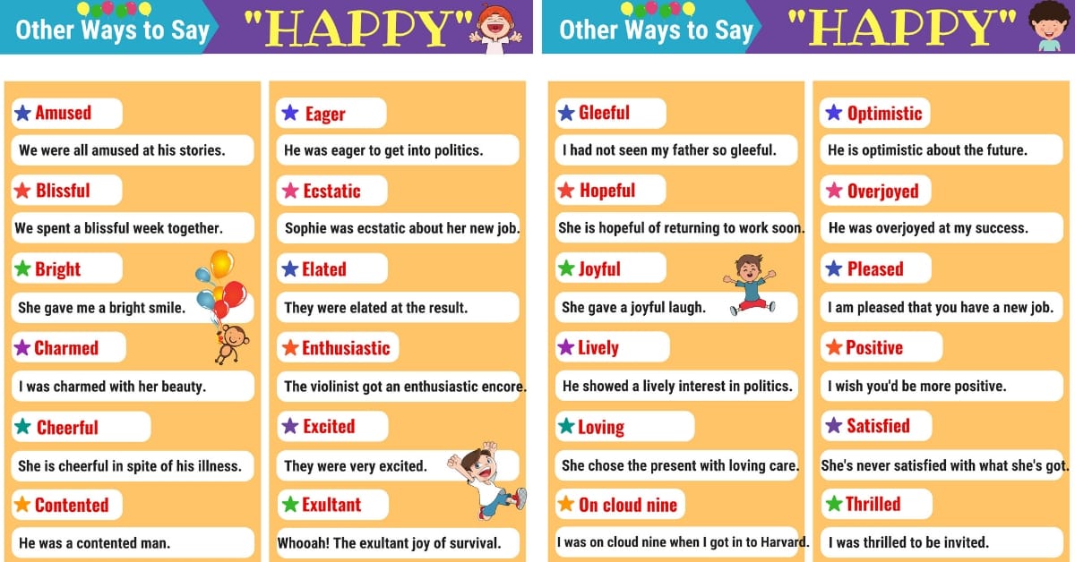 happy meaning synonyms