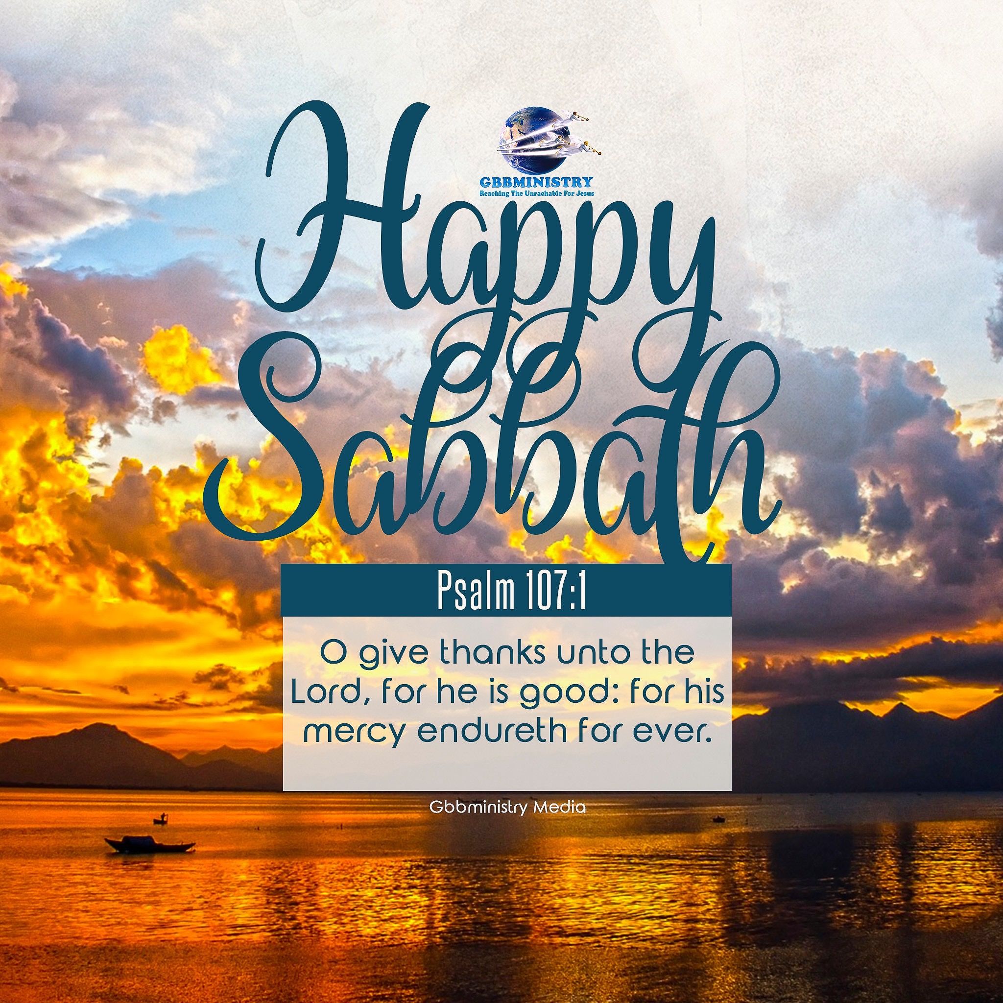 happy sabbath with bible verse