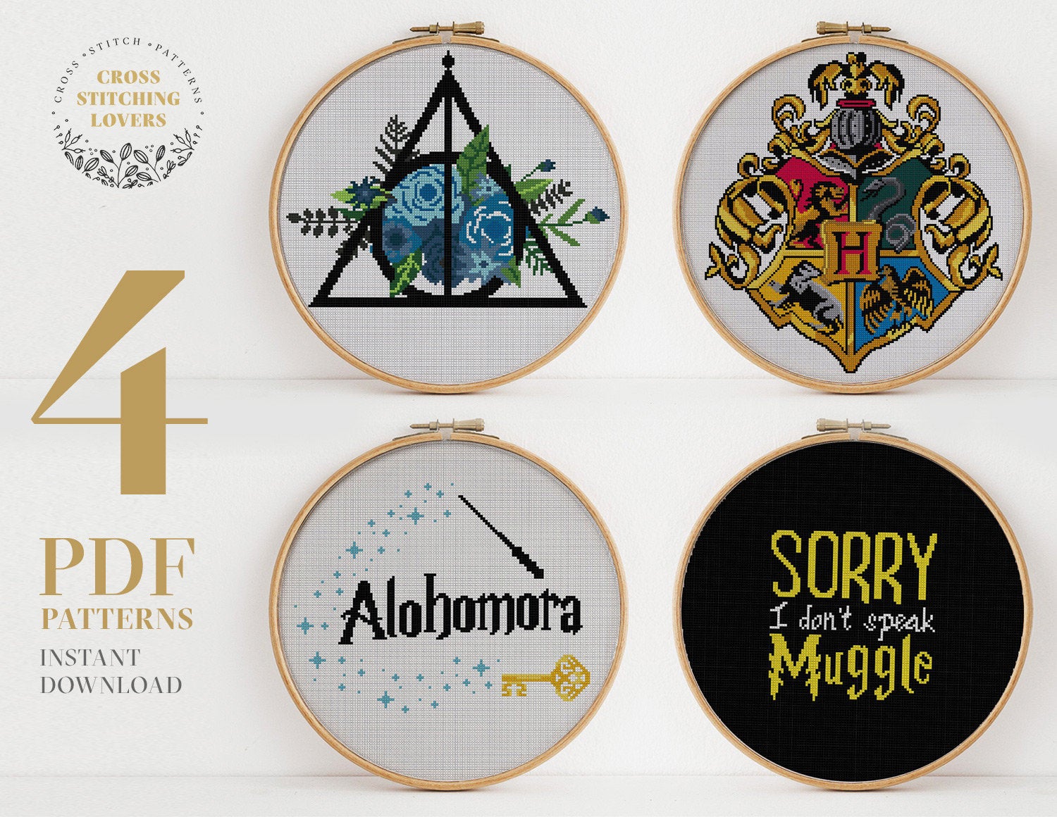 harry potter cross stitch patterns