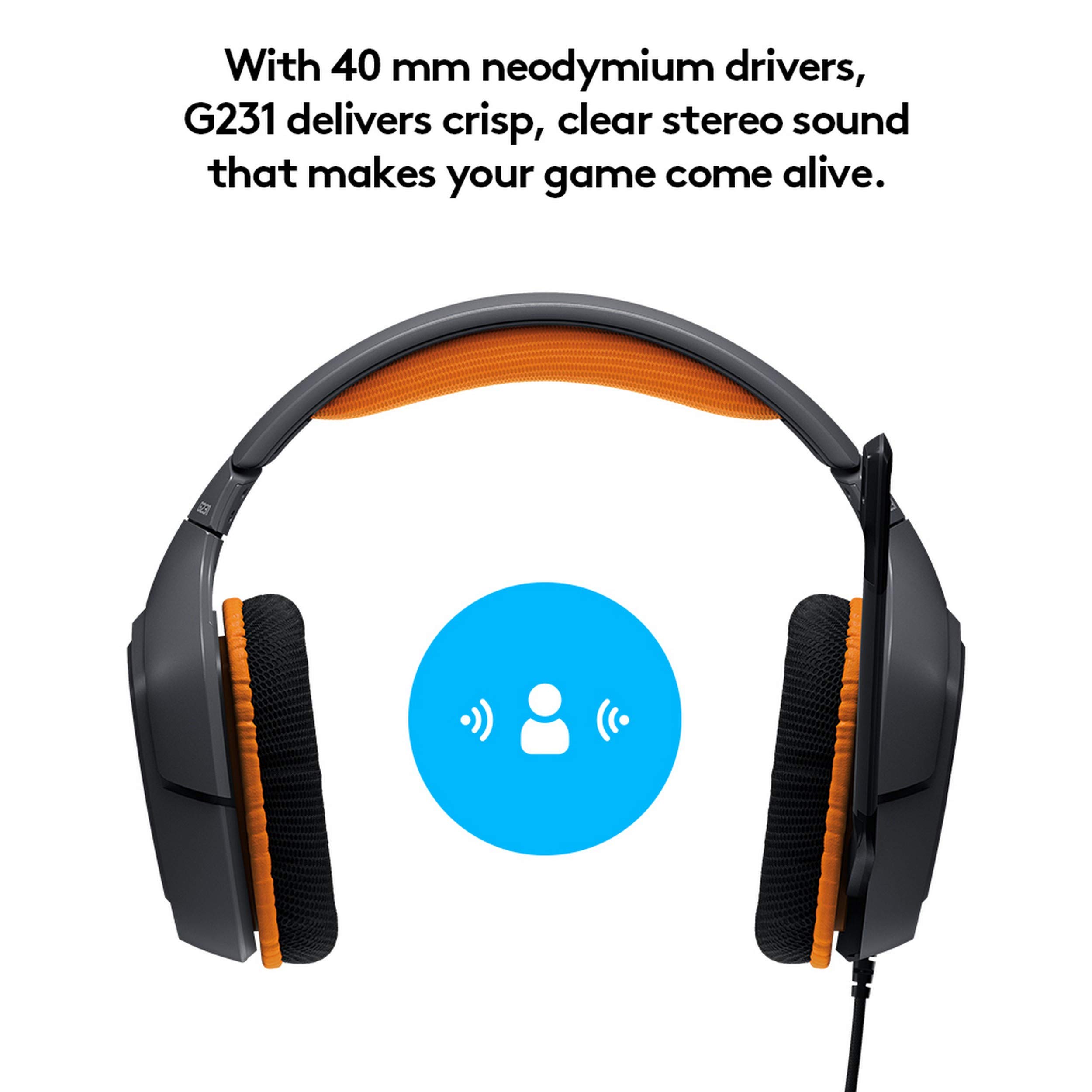 headset logitech g231