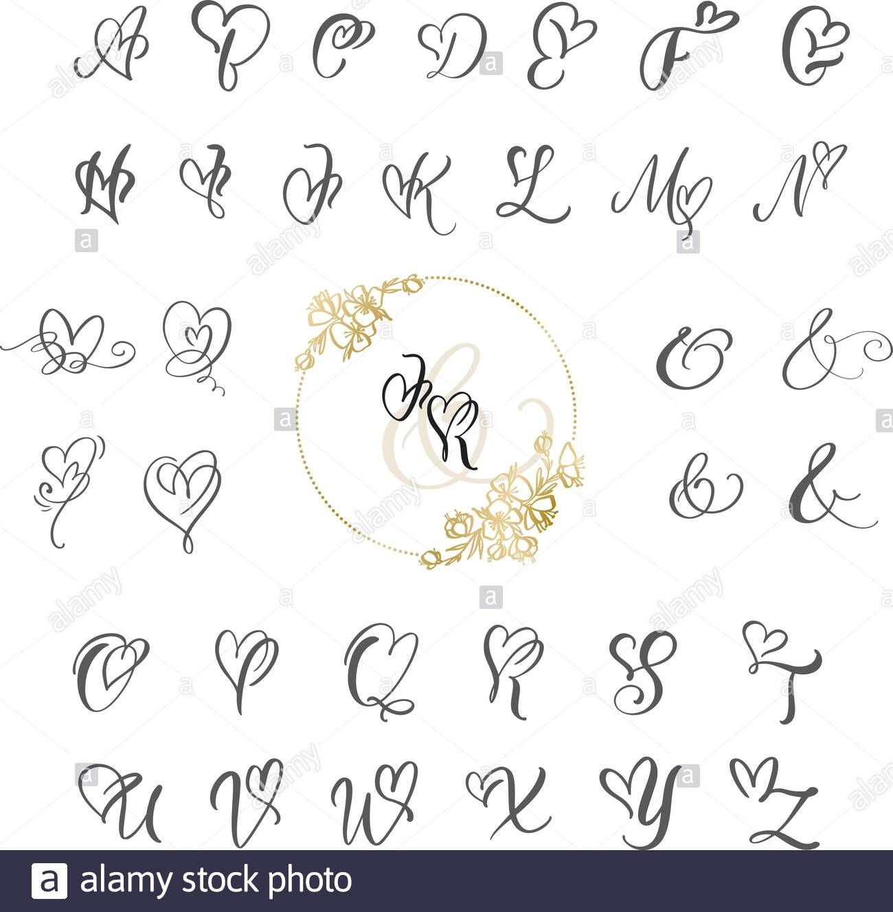 heart lettering tattoo