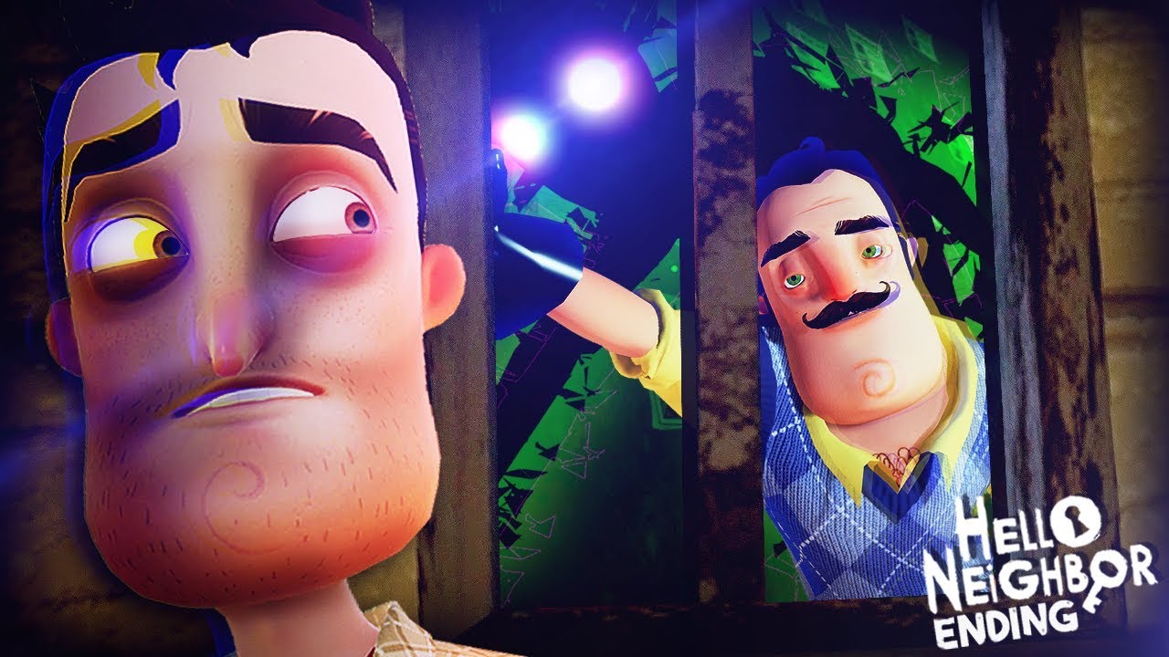 hello neighbor ending