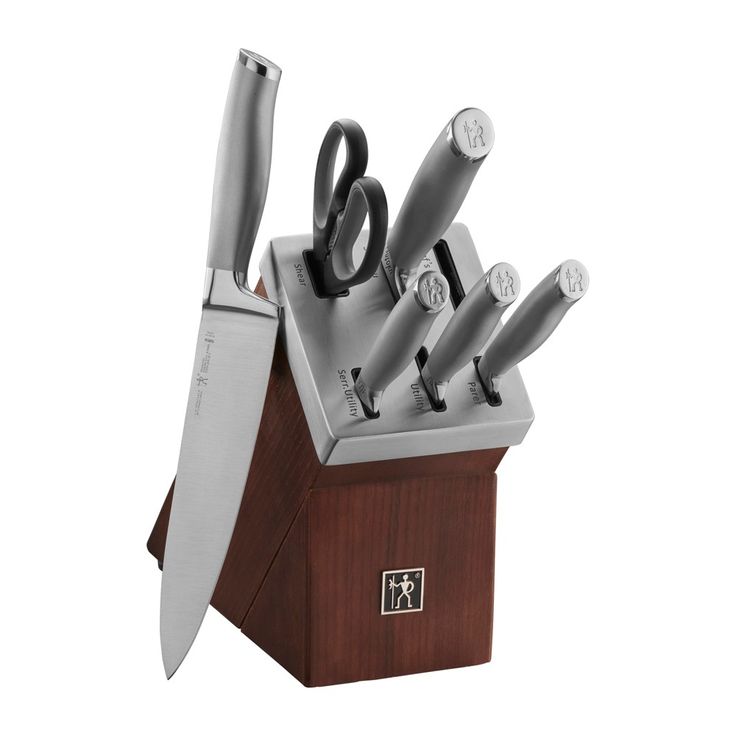 henckels modernist knife block set