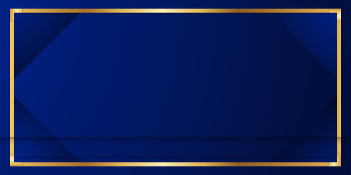 high resolution royal blue and gold background