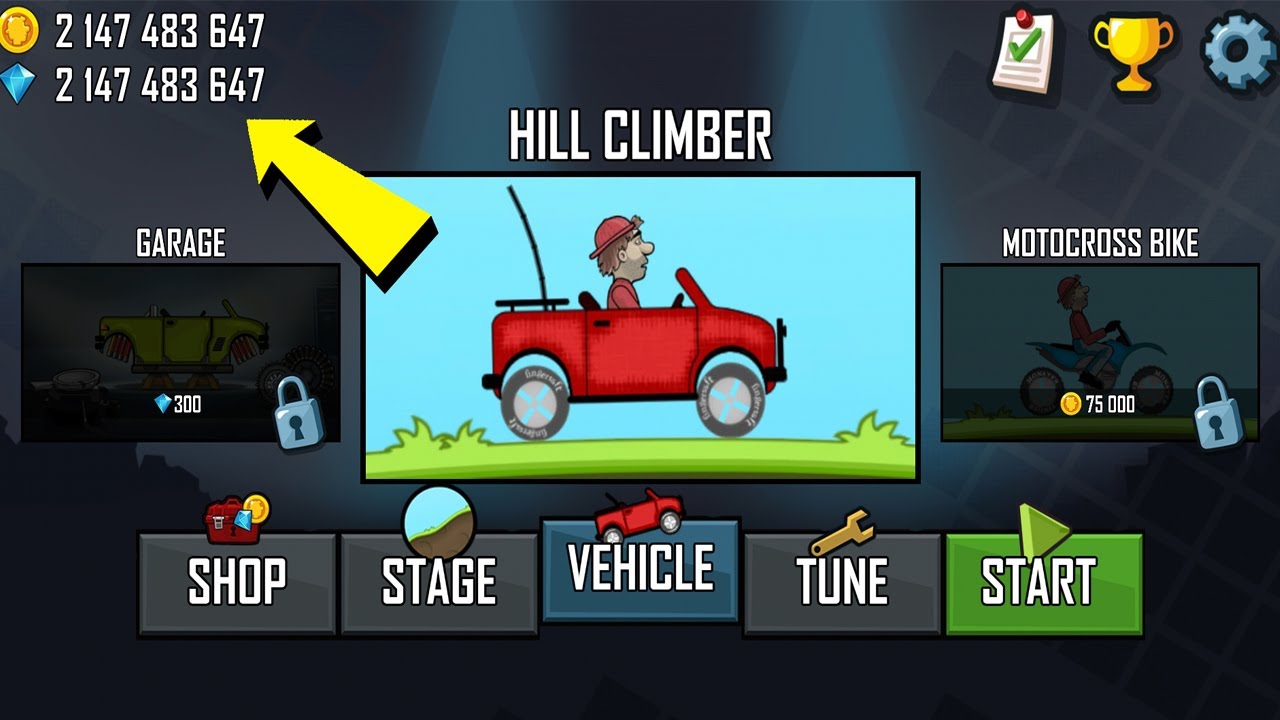 hill climb racing 1 mod apk