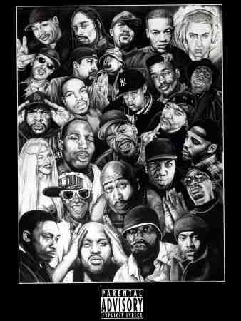 hip hop legends poster