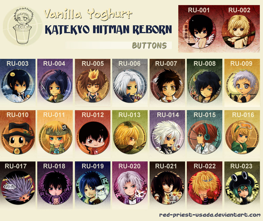 hitman reborn characters name