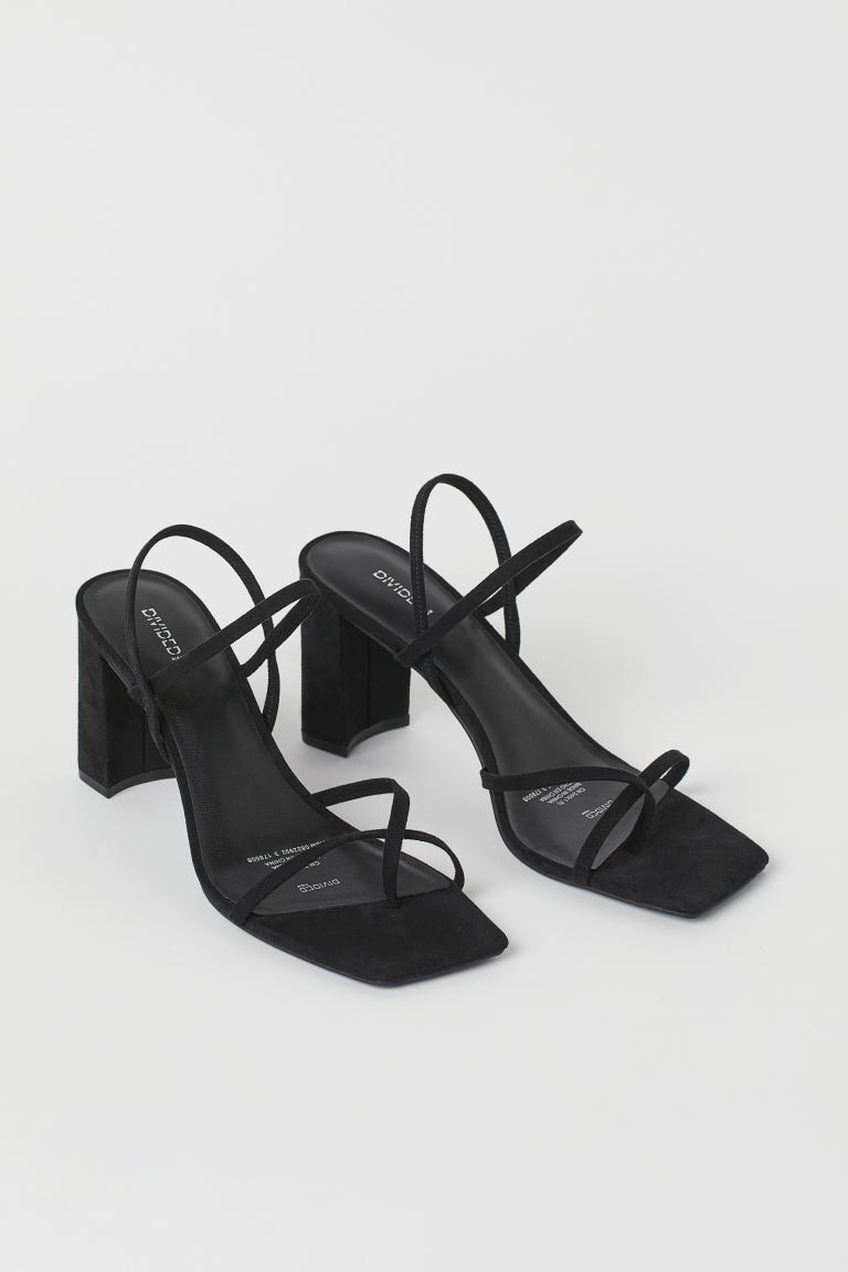 h&m heeled sandals