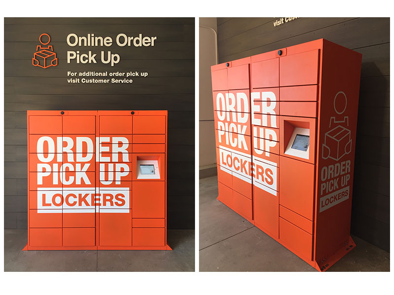 home depot lockers