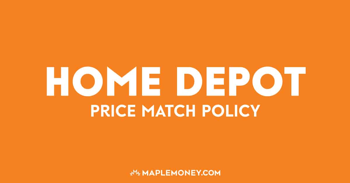 homedepot price match canada