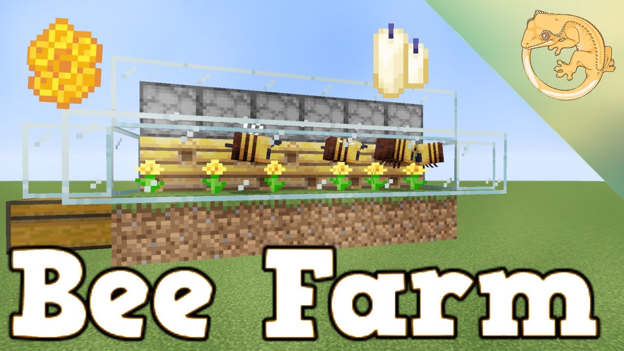 honey farm minecraft