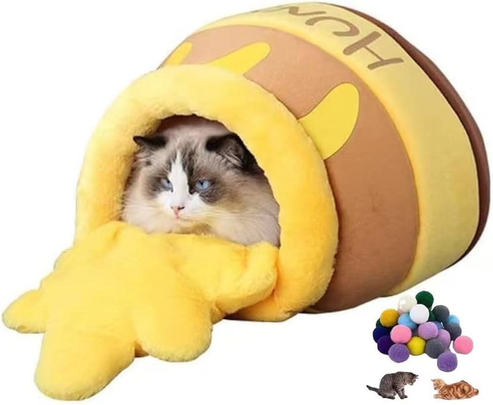 honey pot cat bed