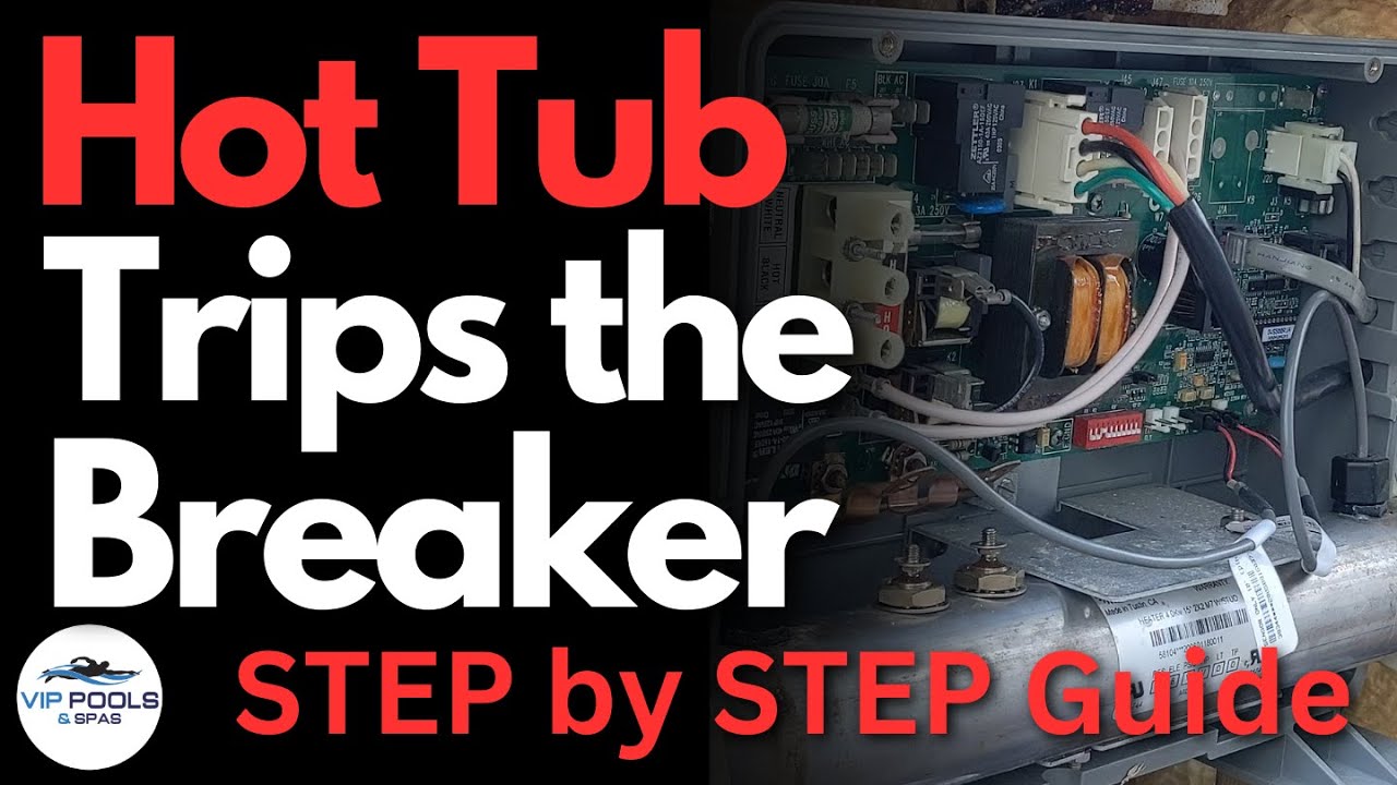 hot tub keeps tripping breaker